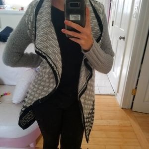 Neutral color long sweater